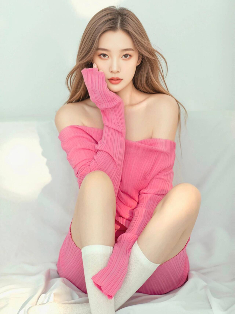 Photography Lighting Style - 2026 New Pink Sweet Girl Artistic