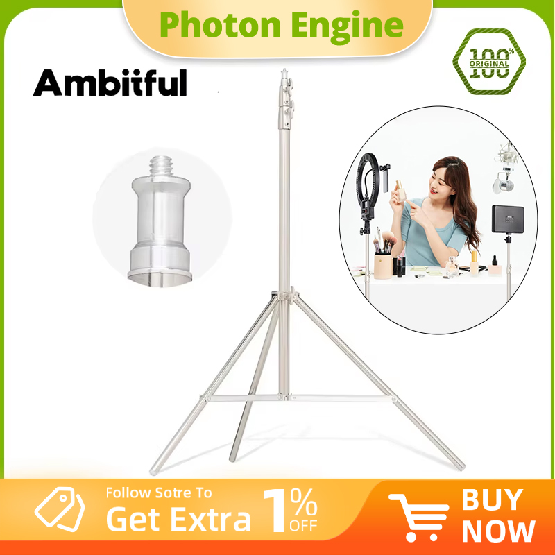 Photography Lighting Meter - AMBITFUL Stainless Steel 2M Heavy Duty
