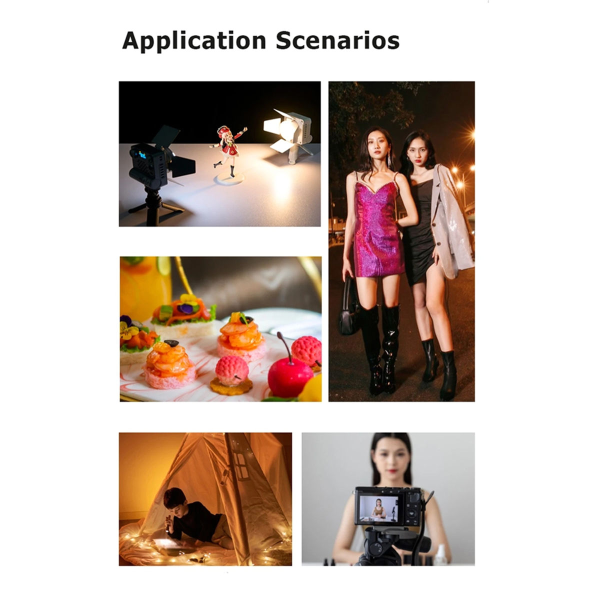 NEW_20W Pocket LED Video Light - Photography Lighting Video บทวิจารณ์และราคา