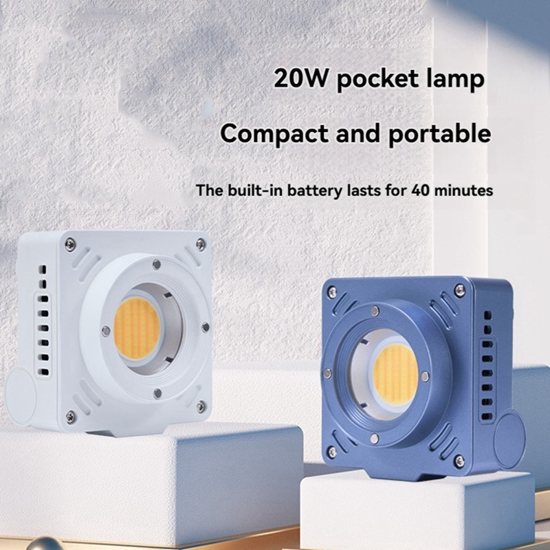 NEW_20W Pocket LED Video Light - Photography Lighting Video บทวิจารณ์และราคา