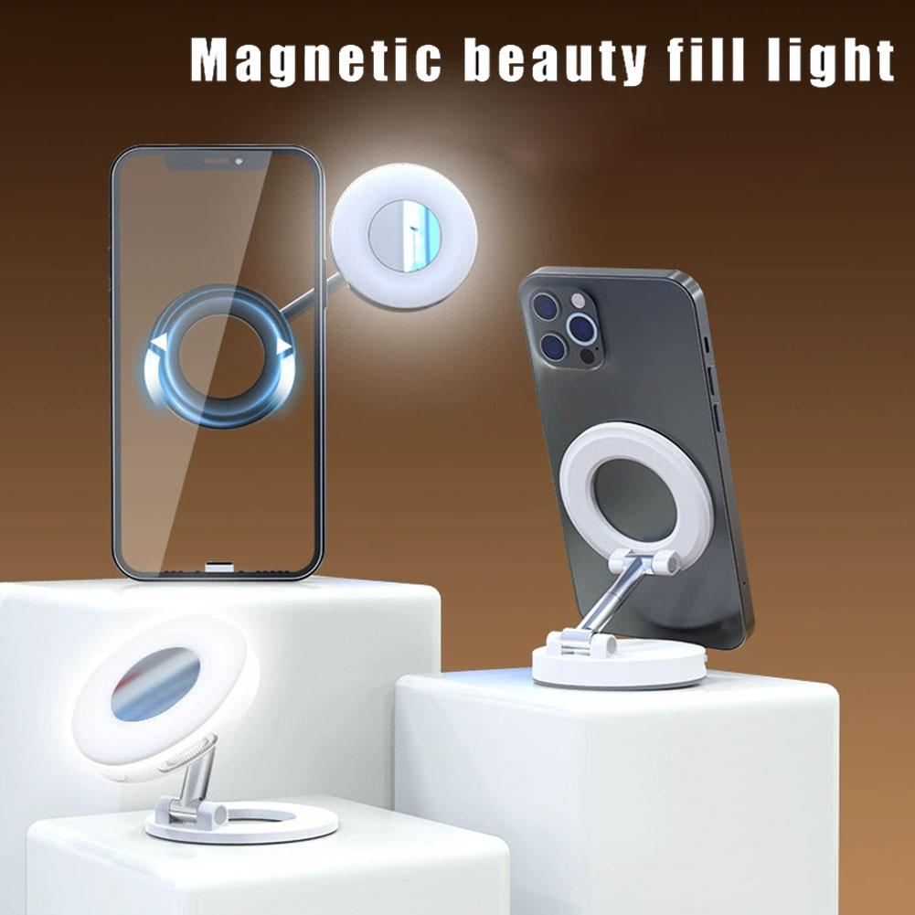 2in1 Foldable Magnetic Phone H - Photography Lighting Portable บทวิจารณ์และราคา