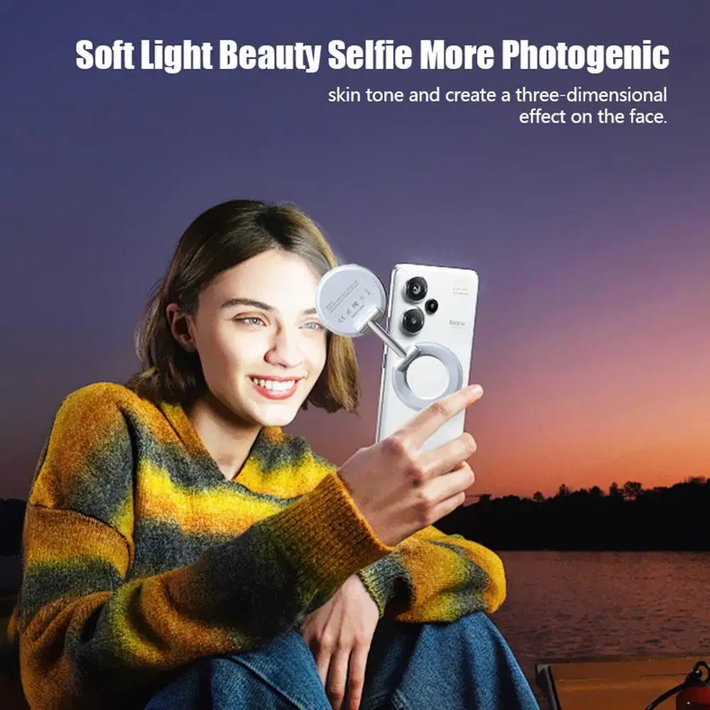 2in1 Foldable Magnetic Phone H - Photography Lighting Portable บทวิจารณ์และราคา