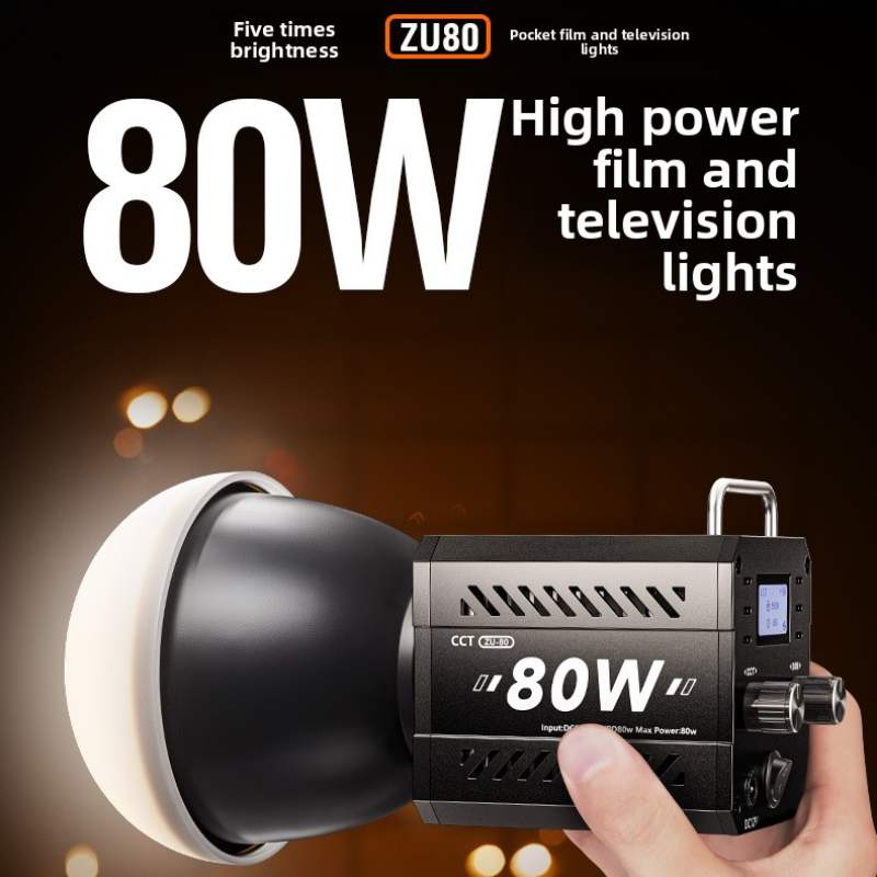 ZU80 80w Handheld Exterior Lam - Photography Lighting Meter บทวิจารณ์และราคา