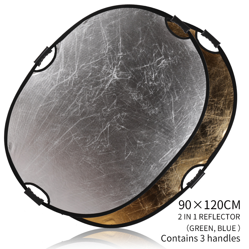 Portable 2-in-1 35x47inch/90x1 - Reflector Disc Silver บทวิจารณ์และราคา