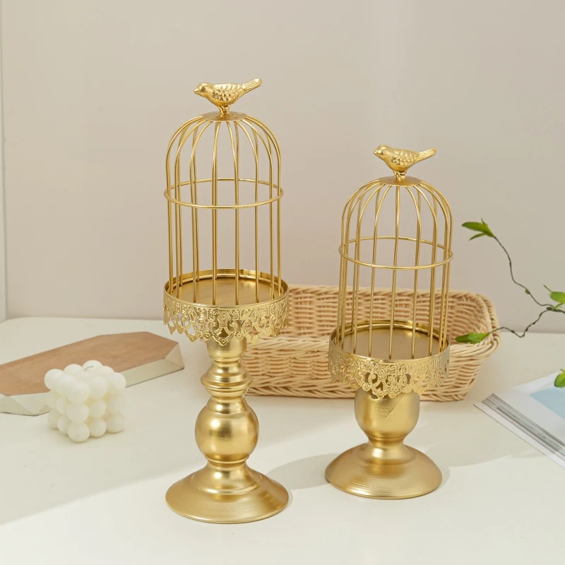 Vintage Birdcage Candle Holder - Vintage Photography Lighting บทวิจารณ์และราคา