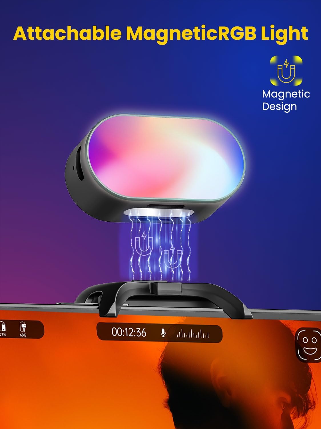 AOCHUAN Mini RGB Magnetic Fill - Photography Lighting Video บทวิจารณ์และราคา