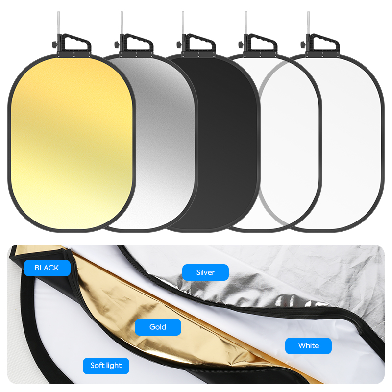 25*29in Light Reflector Stand  - Reflector Disc Silver บทวิจารณ์และราคา