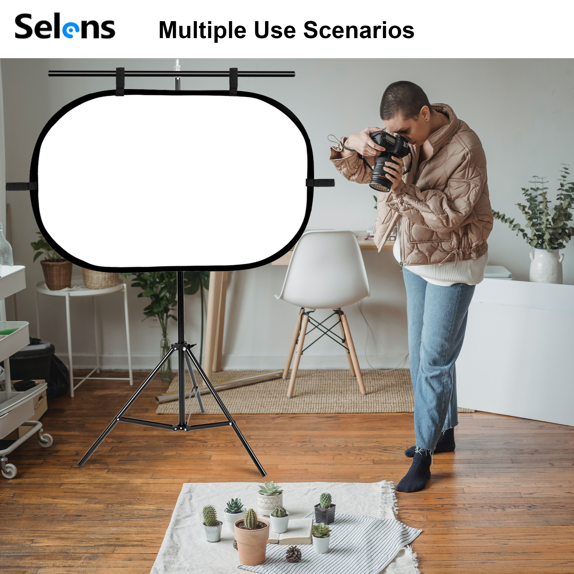 Selens White Diffuser Foldable - Photography Lighting Meter บทวิจารณ์และราคา