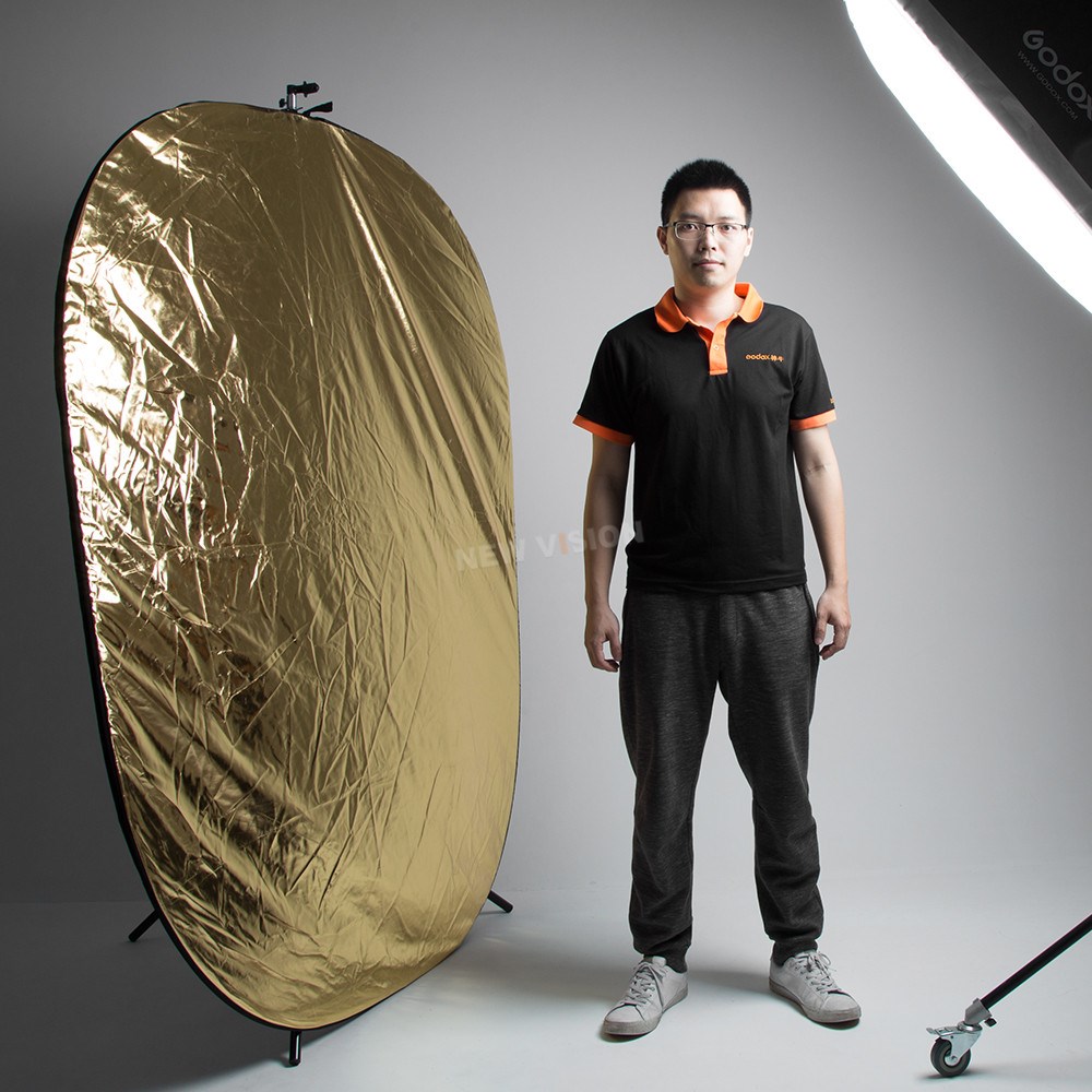 Godox 2in1 150x200cm Gold and  - Reflector Disc Silver บทวิจารณ์และราคา