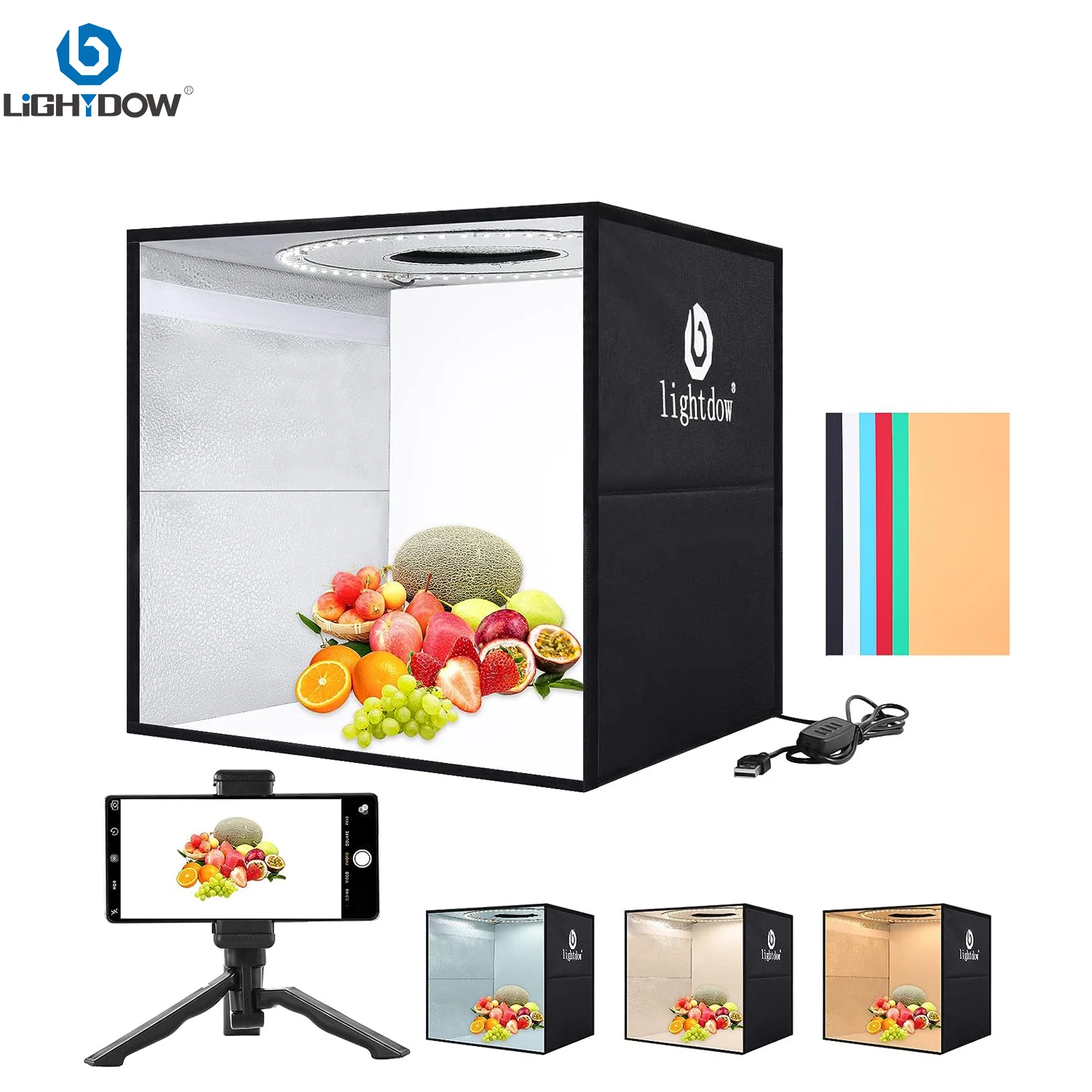 Lightdow Photo Studio Light Bo - Photography Lighting And Backdrop Kits บทวิจารณ์และราคา