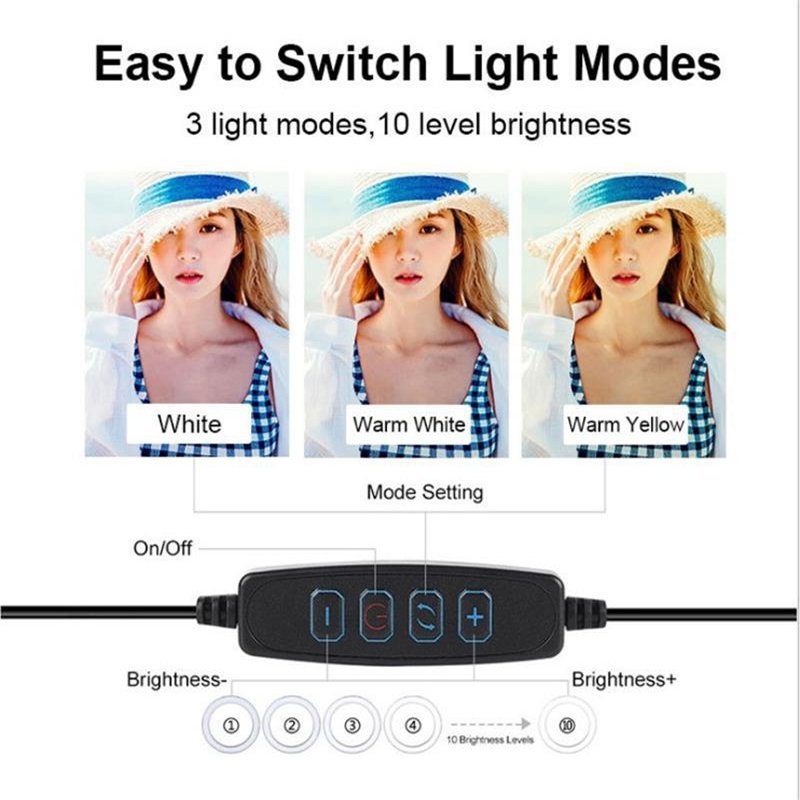 Dimmable Led Ring Light Profis - Photography Lighting Meter บทวิจารณ์และราคา