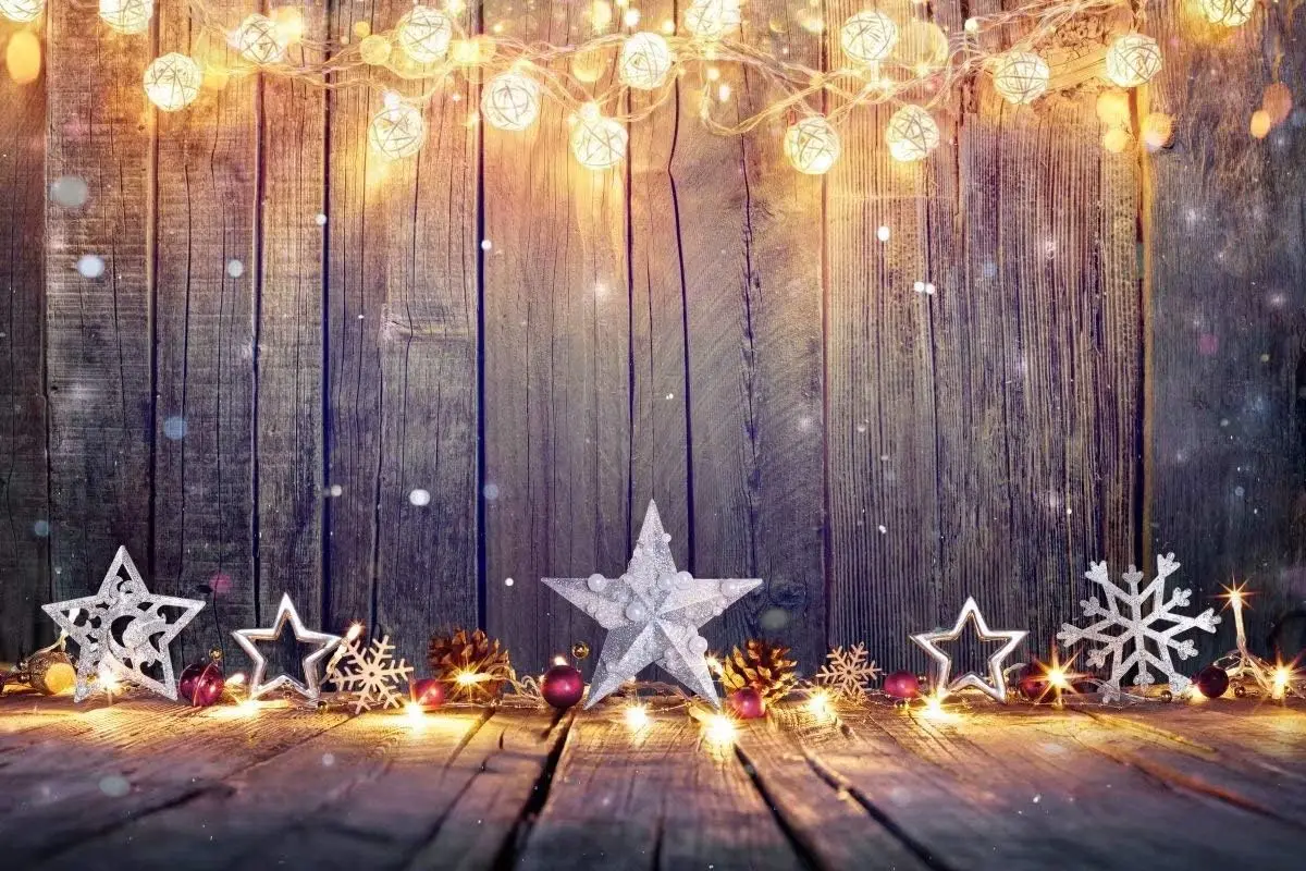 Christmas Backdrop Vintage Woo - Vintage Photography Lighting บทวิจารณ์และราคา