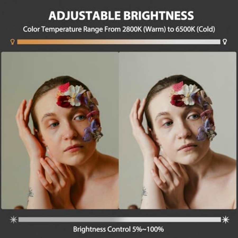 60W COB LED Video Light Handhe - Photography Lighting Portable บทวิจารณ์และราคา