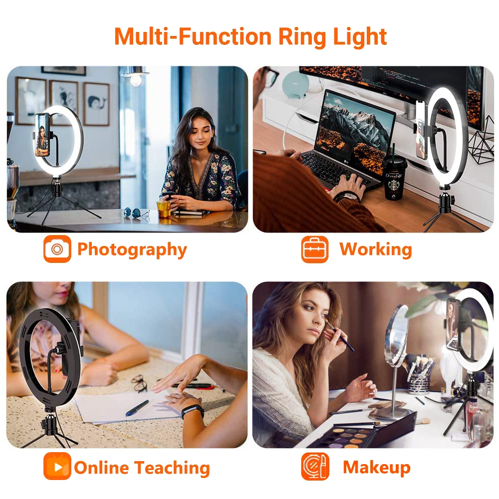 26cm 10 inch Led Ring Selfie L - Photography Lighting Tool บทวิจารณ์และราคา