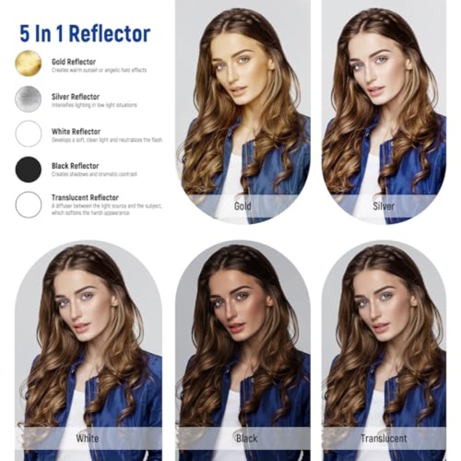 51 Inch/130 Centimeter Light R - Reflector Disc Silver บทวิจารณ์และราคา
