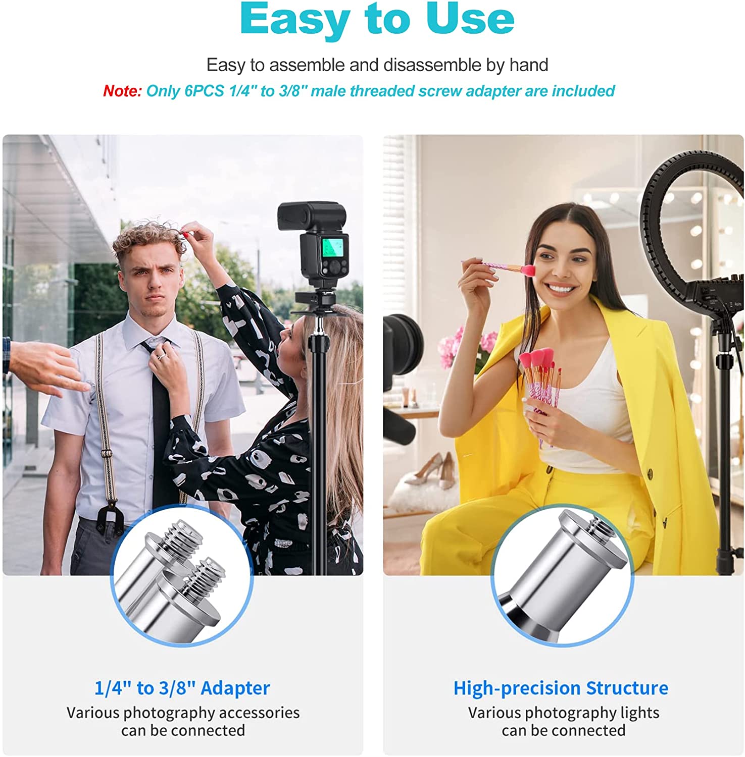 Selens Standard 3/8 to 1/4 Ada - Photography Lighting Tool บทวิจารณ์และราคา