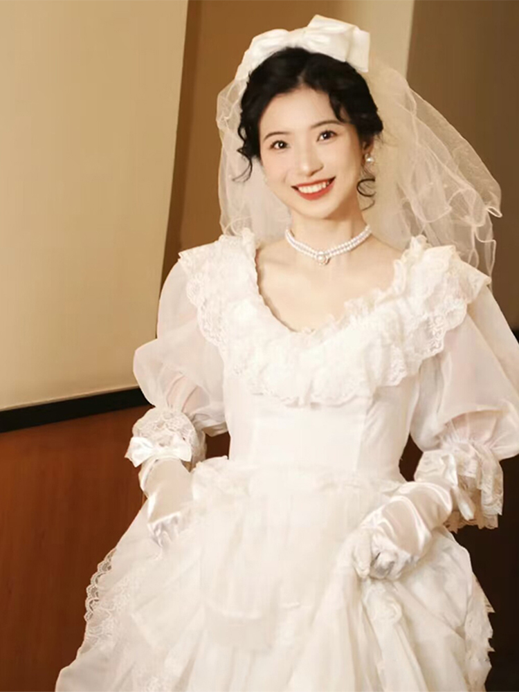 Princess Style Wedding Dress 2 - Vintage Photography Lighting บทวิจารณ์และราคา