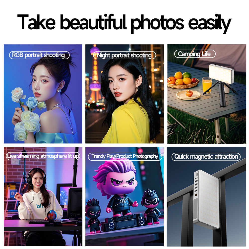 Mini Rechargeable R9PRO full-c - Photography Lighting Tool บทวิจารณ์และราคา