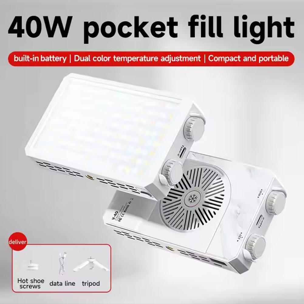 Customizable 40W LED Camera Li - Photography Lighting Portable บทวิจารณ์และราคา