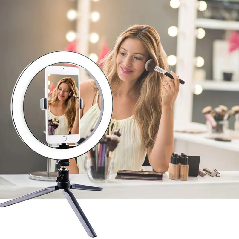 Dimmable26cm LED Ring Light Ki - Photography Lighting Meter บทวิจารณ์และราคา