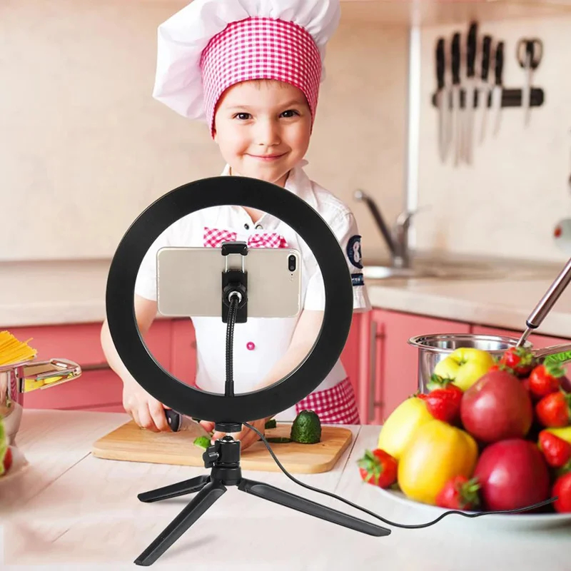 Dimmable26cm LED Ring Light Ki - Photography Lighting Meter บทวิจารณ์และราคา