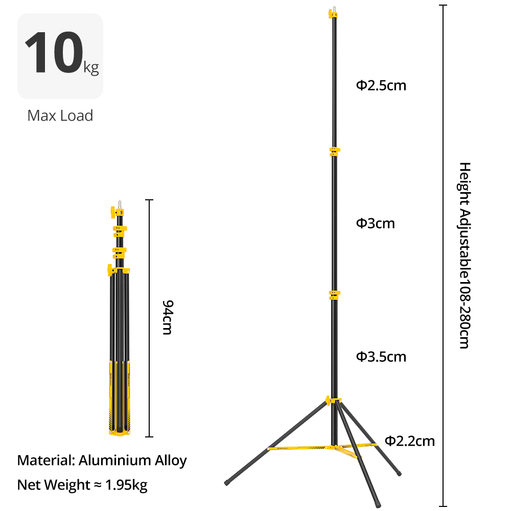 AMBITFUL GM280Y 280cm Professi - Photography Lighting Meter บทวิจารณ์และราคา