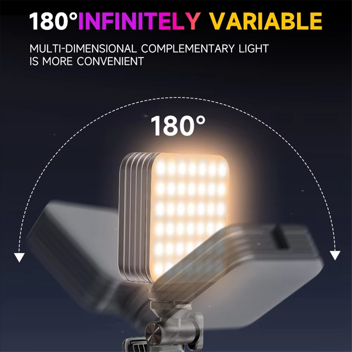 NEW_Mini Pocket RGB Fill Light - Photography Lighting Portable บทวิจารณ์และราคา