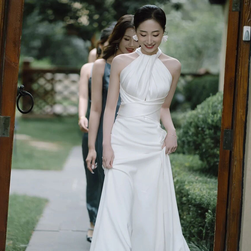 2026 New Light Wedding Dress S - Photography Lighting Style บทวิจารณ์และราคา