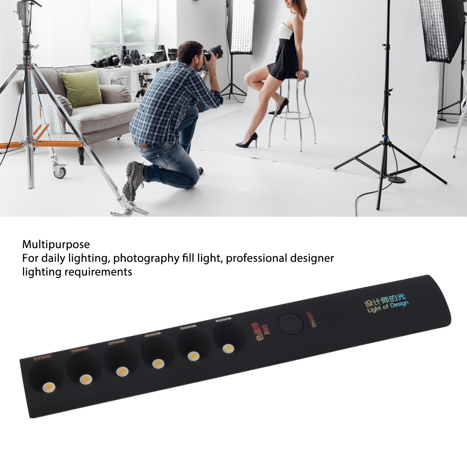 Video Light Wand Portable Colo - Photography Lighting Portable บทวิจารณ์และราคา