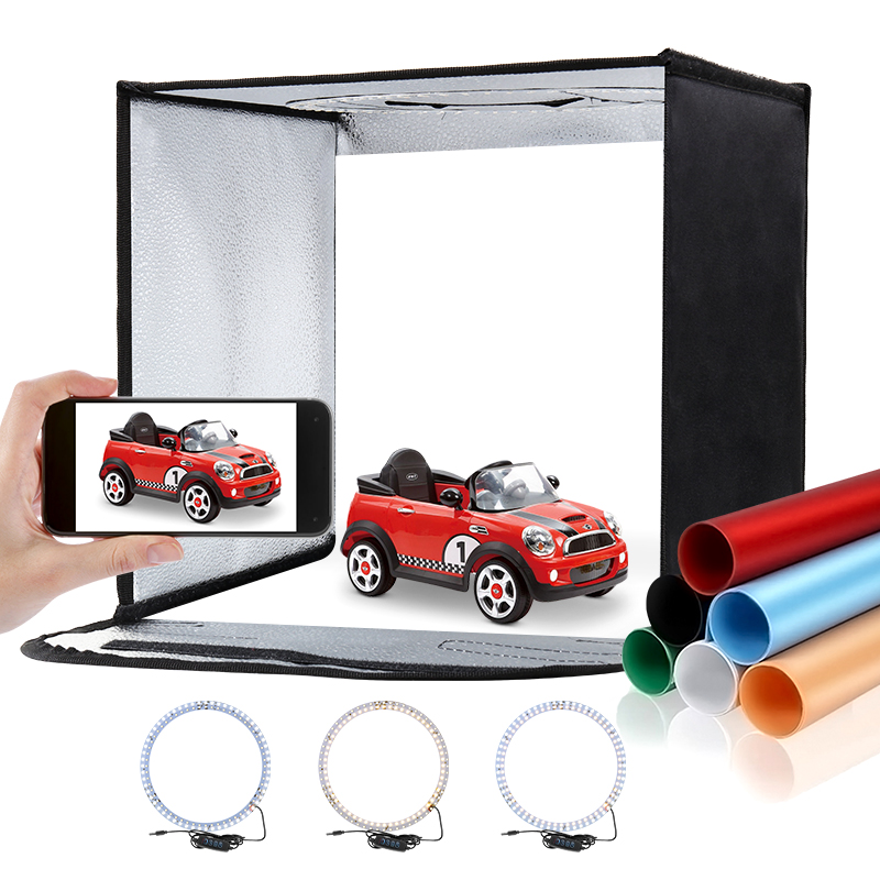 11.8x11.8inch Fold Photo Studi - Photography Lighting And Backdrop Kits บทวิจารณ์และราคา