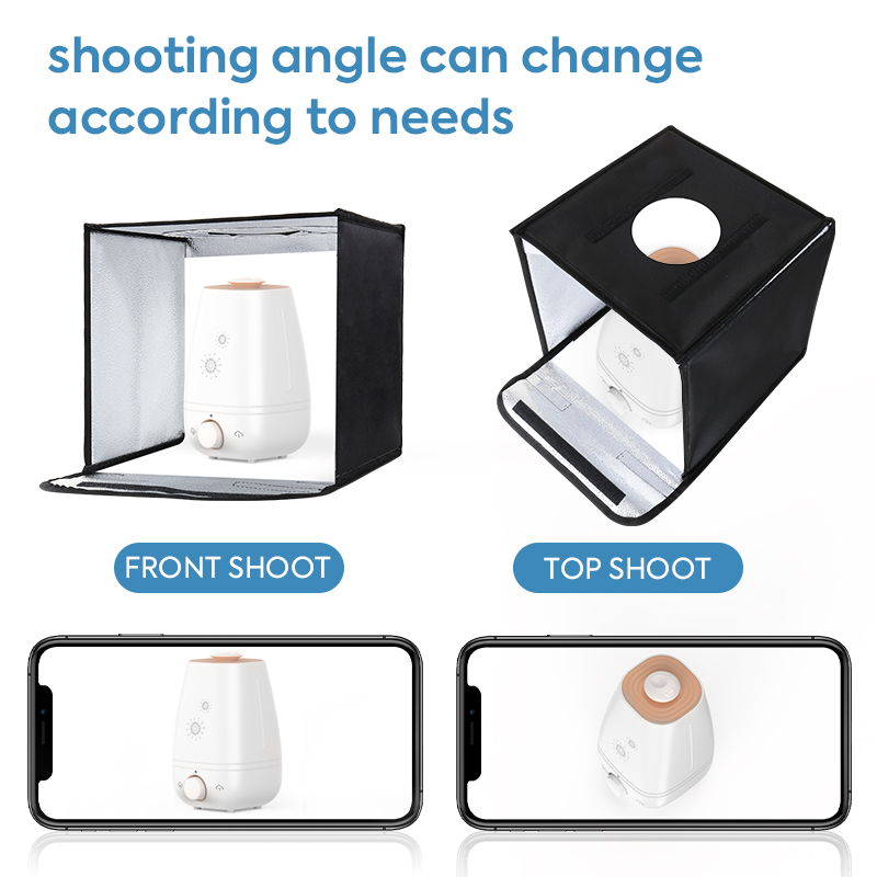 11.8x11.8inch Fold Photo Studi - Photography Lighting And Backdrop Kits บทวิจารณ์และราคา
