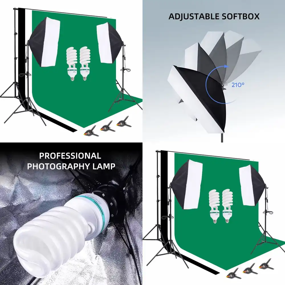 1 Photo Studio Equipment 2.6*3 - Photography Lighting And Backdrop Kits บทวิจารณ์และราคา