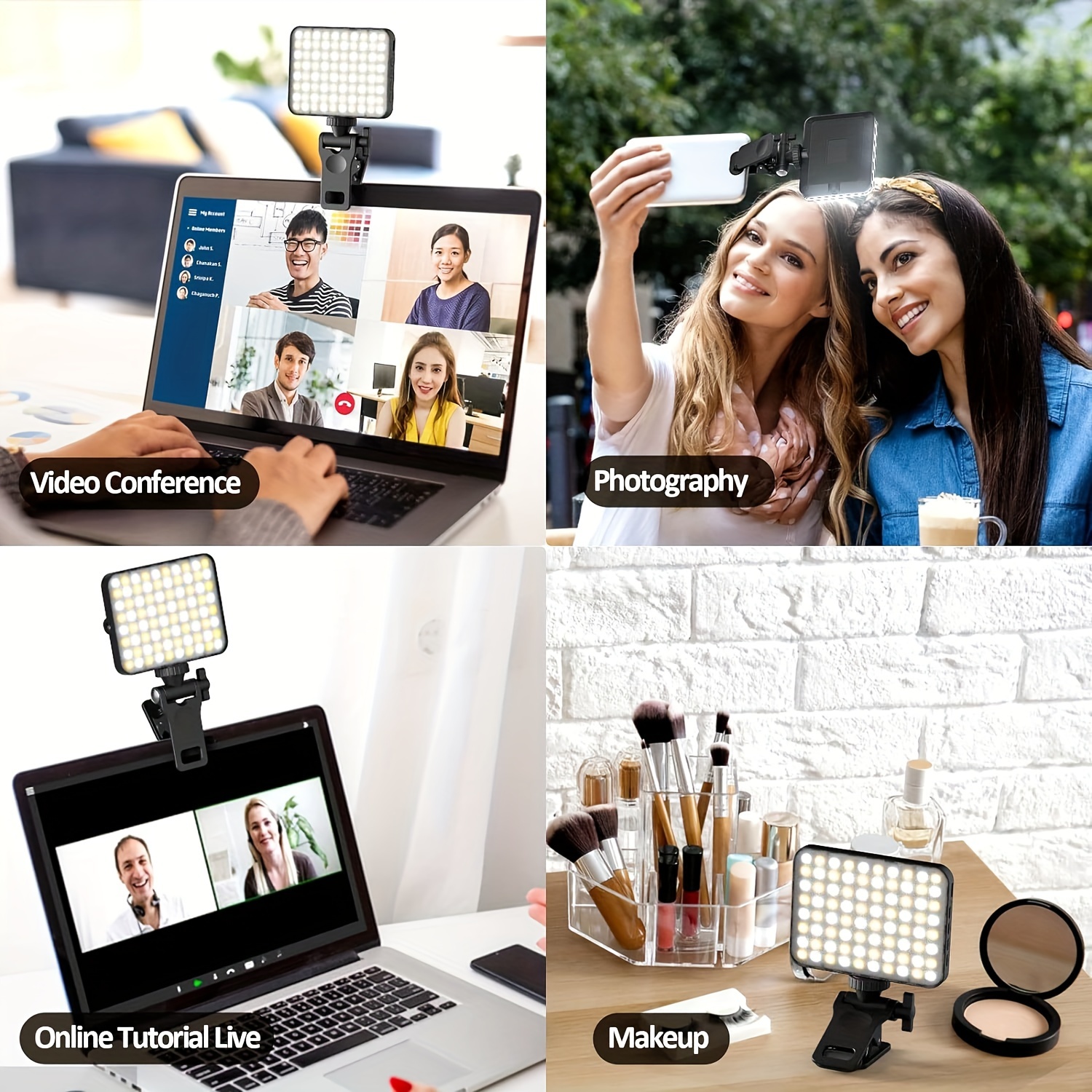 1pc Rechargeable Magnetic LED  - Photography Lighting Video บทวิจารณ์และราคา