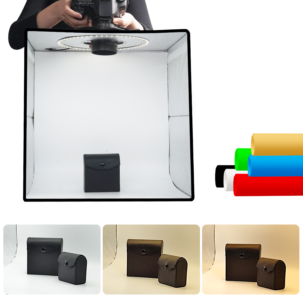 Lightdow Dimmable Photo Box LE - Photography Lighting And Backdrop Kits บทวิจารณ์และราคา