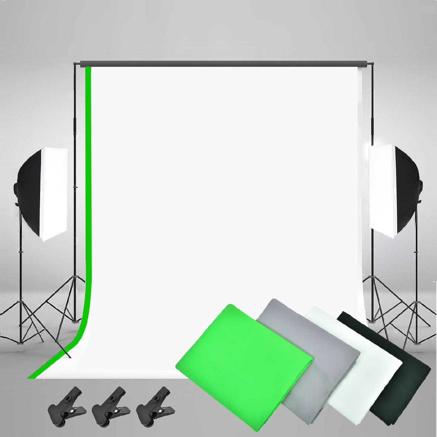 Gold Seller Full Set Photograp - Photography Lighting And Backdrop Kits บทวิจารณ์และราคา