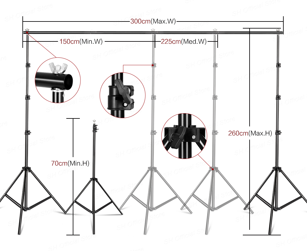 Photography Photo Studio Softb - Photography Lighting And Backdrop Kits บทวิจารณ์และราคา