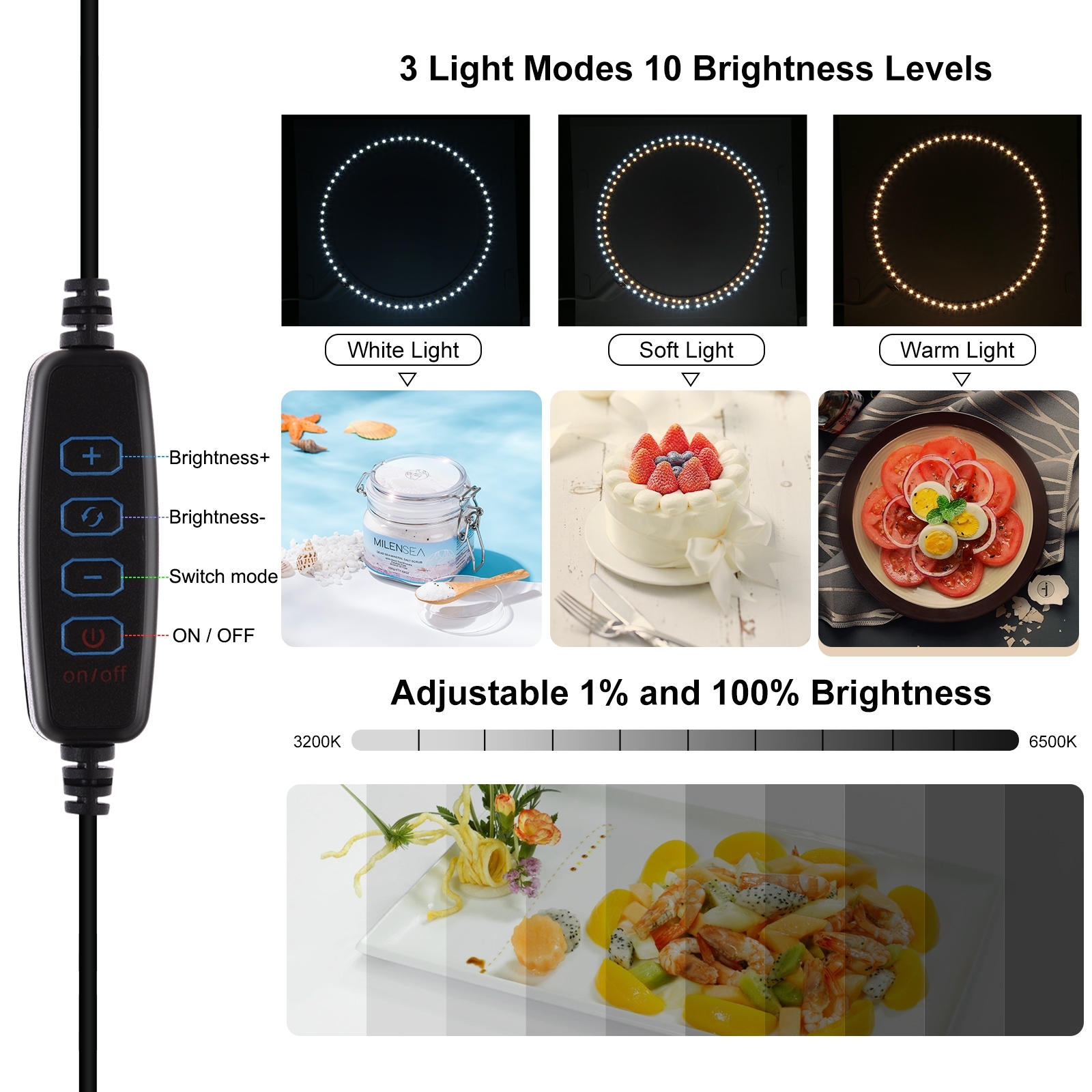 Folding Photography Lightbox,3 - Photography Lighting And Backdrop Kits บทวิจารณ์และราคา